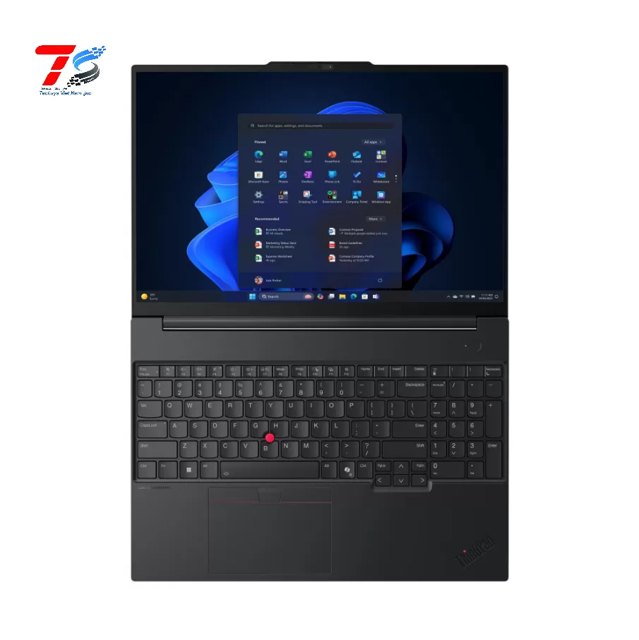 Máy tính xách tay Lenovo ThinkPad E16 Gen 3 21TF003QVA Core 5-210H/16GD5/512GSSD/16.0WUXGA/3C48/NoOS/LEDKB/2Y/Đen